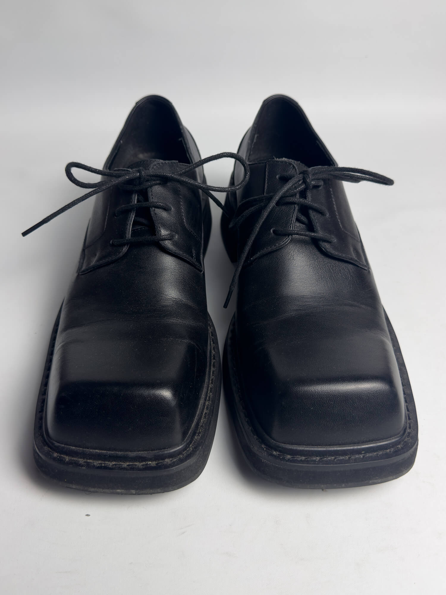 靴 balenciaga Inspector leather derby shoes Balenciaga - Inspector leather Derby shoes Balenciaga